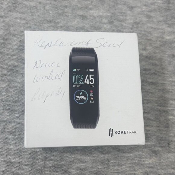 Koretrak Smart Watch Black Multi-Sport & Health Tracking - Picture 1 of 5